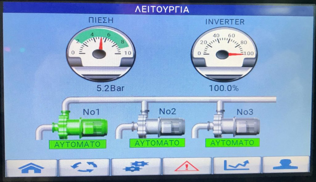 New installation of automatic system for dissolved oxygen in Igoumenitsa